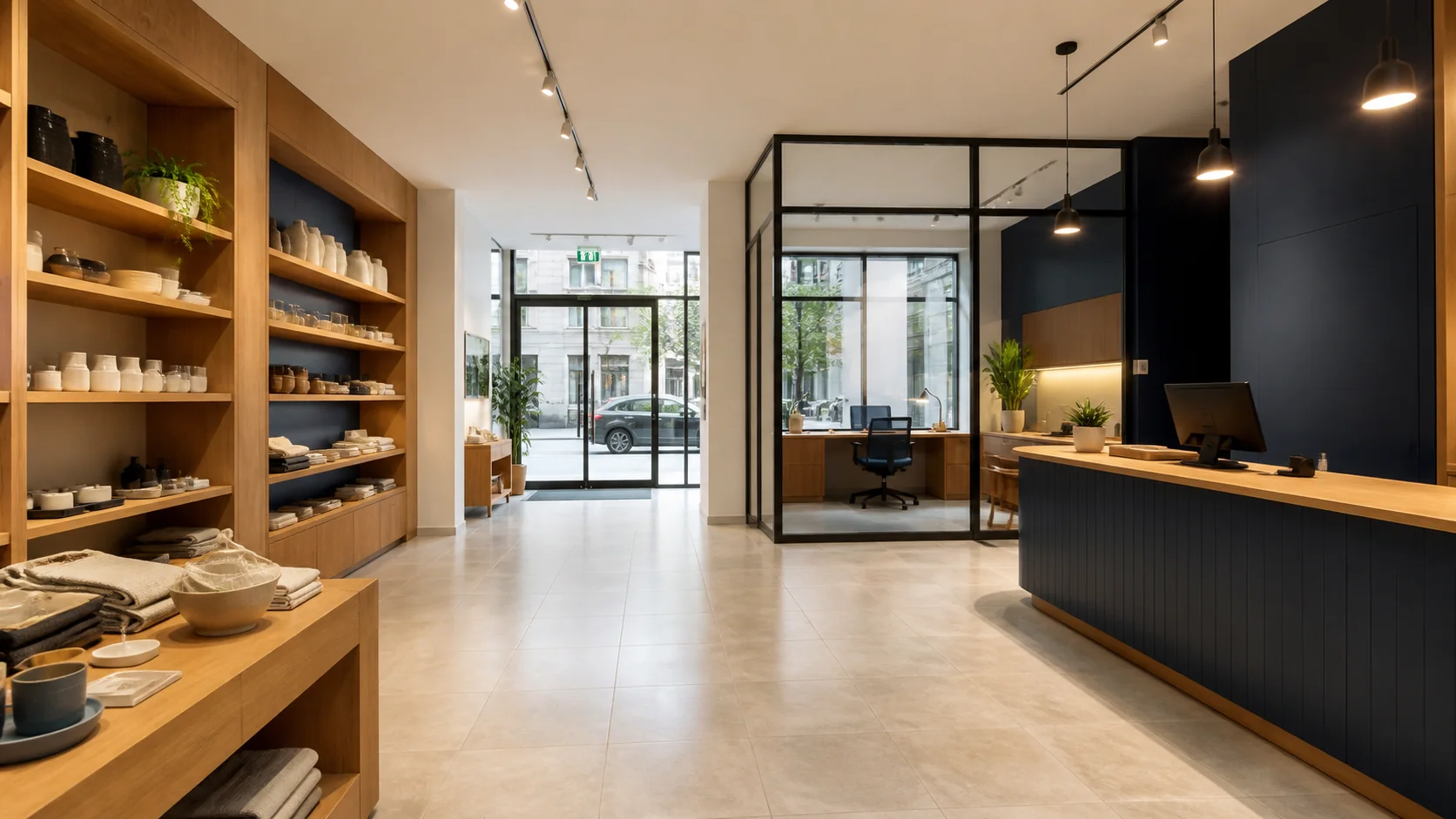 Illustrative retail & businesses in Langley